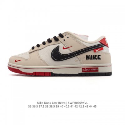 公司级 耐克Nike Dunk Low 板鞋 Sb系列经典百搭休闲运动板鞋，加厚鞋舌的填充，使舒适性大大提升，同时也更方便穿脱中底部分则加入了脚感柔软舒适Zoo