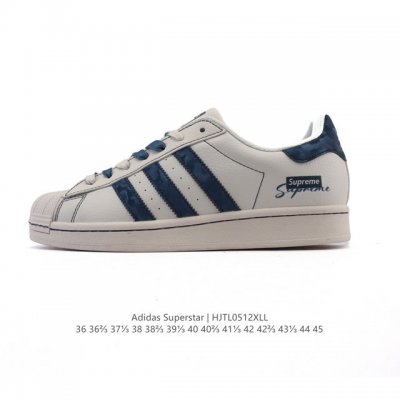公司级 阿迪达斯 Adidas Superstar 2025年新款鞋子 蛇年新款 经典贝壳头系列 新款休闲板鞋潮流男女士运动鞋 。鞋面柔软皮革拼接材质 标志性的
