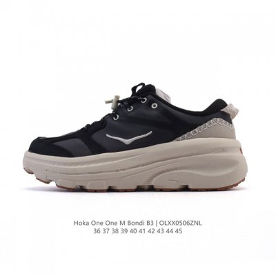 新品公司级 Hoka One One Bondi B3Ls联名运动鞋Hoka One One Bondi B3Ls 舒适防滑耐磨 低帮跑步鞋 男女同款运动鞋 出