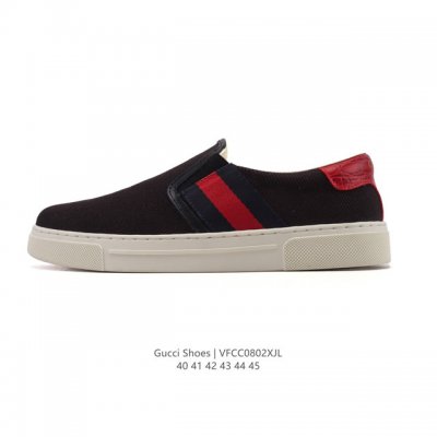公司级 Gucci 25新款板鞋男运动鞋德训鞋春季轻便系带透气情侣鞋休闲软底小白鞋织物鞋面休闲德训 低帮 时尚板鞋，德训鞋的版型大家都知道 是非常显脚瘦的！这个