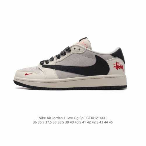 公司级 真标 耐克 Nike Air Jordan 1 Low Og Sp Military Blue Aj1乔1倒勾低帮篮球鞋 Aj1 乔丹1代 Aj1 乔1