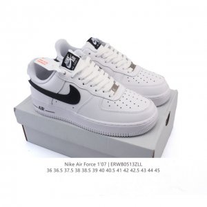耐克 Nike Air Force 1 '07 Low 空军一号含气垫 小白鞋 低帮百搭厚底增高休闲运动板鞋。柔软、弹性十足的缓震性能和出色的中底设计，横跨复古