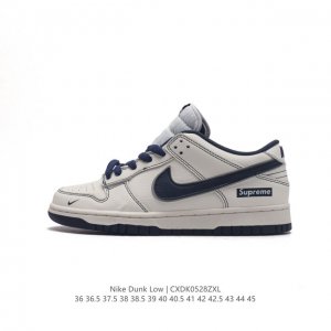 真标 耐克nike Dunk Low 板鞋 Sb系列经典百搭休闲运动板鞋加厚鞋舌的填充，使舒适性大大提升，同时也更方便穿脱中底部分则加入了脚感柔软舒适zooma