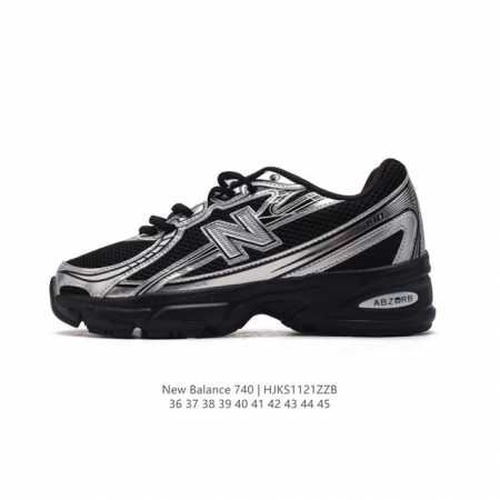 New Balance Mr740 Nb新百伦系列复古老爹风休闲运动慢跑鞋。采用轻质牛剖革拼接透气网眼衬垫织物鞋面材质 T-Beam大底提供足步弓支撑 保持步态 - 点击图像关闭