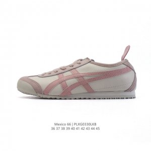 Asics 亚瑟士 男女鞋真标半码制 配足弓鞋垫 日产经典老牌-鬼塚虎 Onitsuka Tiger Mexico 66经典墨西哥系列复古经典百搭板鞋休闲运动鞋