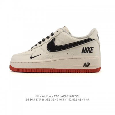 公司级 Af1耐克 Nike Air Force 1 ‘07 Low 空军一号 厚底增高百搭运动板鞋 原楦头原纸板 打造纯正空军版型，专注外贸渠道 全掌内置蜂窝