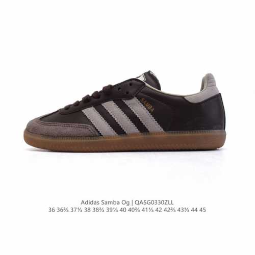 阿迪达斯 德训鞋 Adidas Originals Samba Og Shoes 经典运动鞋小白鞋 T头鞋 男女士板鞋 彰显休闲摩登风情的时尚经典鞋。它诞生于5