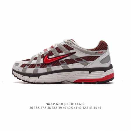 公司级 耐克 Nike 男女子休闲运动鞋p-6000Premium 轻便舒适透气防滑缓震耐磨跑步鞋。P-6000 是一款植根于 2000 年代风格的混合款式，让 - 点击图像关闭