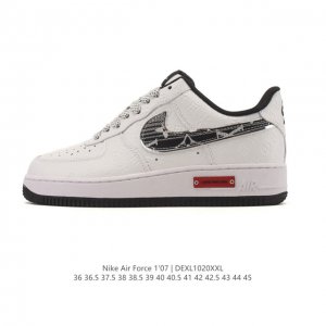 公司级 Af1耐克 Nike Air Force 1 ‘07 Low 空军一号 厚底增高百搭运动板鞋 原楦头原纸板 打造纯正空军版型，专注外贸渠道 全掌内置蜂窝