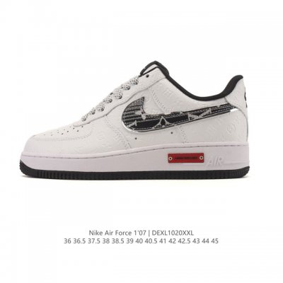 公司级 Af1耐克 Nike Air Force 1 ‘07 Low 空军一号 厚底增高百搭运动板鞋 原楦头原纸板 打造纯正空军版型，专注外贸渠道 全掌内置蜂窝