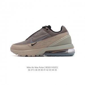 Nike耐克 AIR MAX PULSE 技术风球鞋 休闲运动气垫跑步鞋。大热潜力股，Nike 亮相全新 Air Max Pulse 鞋型， 舒适到飞 律动到底