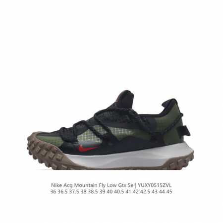 耐克 Nike Acg Mountain Fly Low Gtx Se 男女子运动鞋户外登山徒步鞋。采用匠心设计，打造耐穿迅疾风格，让你在沙漠、峡谷和深山中探险 - 点击图像关闭