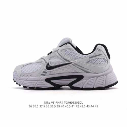 耐克 Nike 2025年新款 Nike V5 Rnr 轻量缓震支撑休闲鞋 舒适防滑耐磨低帮复刻运动鞋 厚底增高老爹鞋 Hj5228-003经典设计与现代工艺完