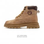 公司级 Cat卡特 新款马丁靴 潮鞋 厚底增高短靴 户外徒步运动鞋 时尚中帮靴子 真标公司卡特男士马丁靴 广东 历年经典热销款 新款牛皮革鞋面 轻便休闲鞋 耐磨
