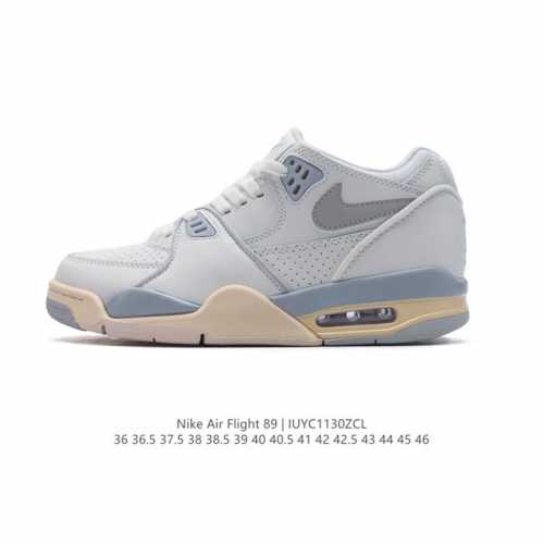 公司级 超酷nike Air Flight 89气垫鞋aj4简版低帮 兄弟款篮球鞋男女运动鞋。Air Jordan 4 的 “孪生兄弟” Nike Air Fl