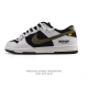 公司级 耐克 Nike Dunk Low Retro 运动鞋复古解构绑带板鞋 双鞋带。作为 80 年代经典篮球鞋款，起初专为硬木球场打造，后来成为席卷街头的时尚