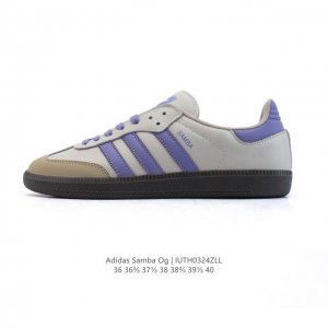 130 阿迪达斯 德训鞋 Adidas Originals Samba Og Shoes 经典运动鞋小白鞋 「T头鞋」女士板鞋 彰显休闲摩登风情的时尚经典鞋。它