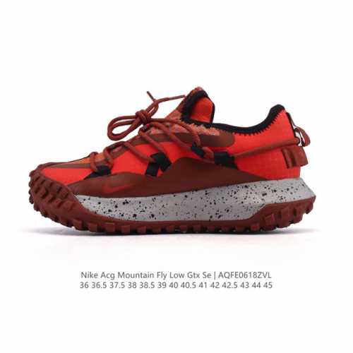 耐克 Nike Acg Mountain Fly Low Gtx Se 男女子运动鞋户外登山徒步鞋。采用匠心设计，打造耐穿迅疾风格，让你在沙漠、峡谷和深山中探险