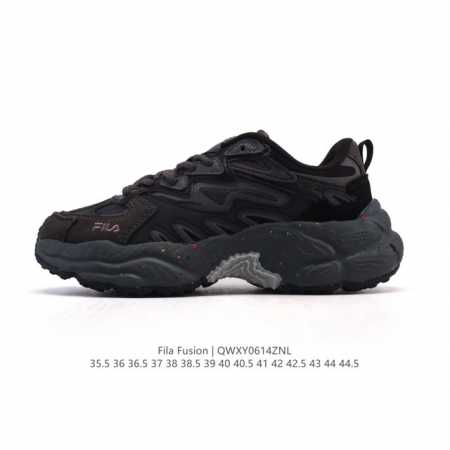 公司级 斐乐 男女同款老爹鞋 Fila Fusion 厚底增高百搭运动鞋 意大利百年经典运动品牌，网红单品 小红书推荐爆款 Fila斐乐新款小白鞋斐乐潮牌文化街 - 点击图像关闭