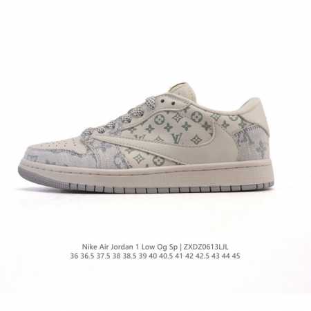 特价 真标 耐克 Nike Air Jordan 1 Low Og Sp Military Blue Aj1乔1倒勾 2025年新款 蛇年新款 路易威登联名 低 - 点击图像关闭