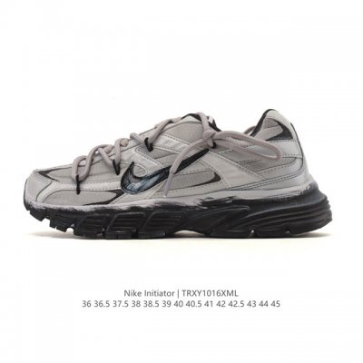 Ins爆火全新韩系古着风，回味经典 Nike 耐克Initiator Running创始者系列复古厚底增高老爹休闲运动舒适跑鞋。 货号：394055 尺码: 3