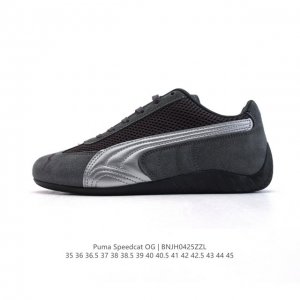 公司级 puma Speedca Og 彪马极速赛车系列低帮德训风拼接复古百搭休闲运动赛车鞋 鞋款从80、90年代赛车手所穿的防火赛车鞋为原型，鞋身线条模仿了赛