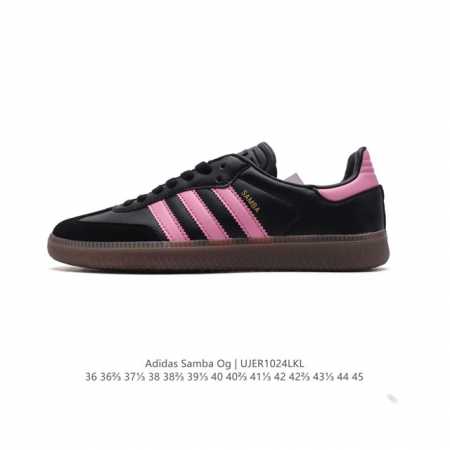 阿迪达斯 德训鞋 ADIDAS ORIGINALS SAMBA OG SHOES 经典运动鞋小白鞋 T头鞋 男女板鞋 彰显休闲摩登风情的时尚经典鞋。它诞生于50 - 点击图像关闭