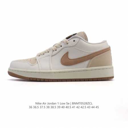 耐克 乔丹Air Jordan 1 Low Aj1 乔1 乔丹1代Aj1 低帮复古文化休闲运动篮球鞋。从1985 年面世的元年款汲取设计灵感，采用简洁大方的经典 - 点击图像关闭