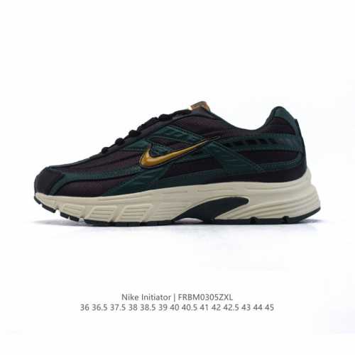 160 【真标】Ins爆火全新韩系古着风，回味经典 Nike 耐克Initiator Running创始者系列复古厚底增高老爹休闲运动舒适跑鞋。 尺码: 36-