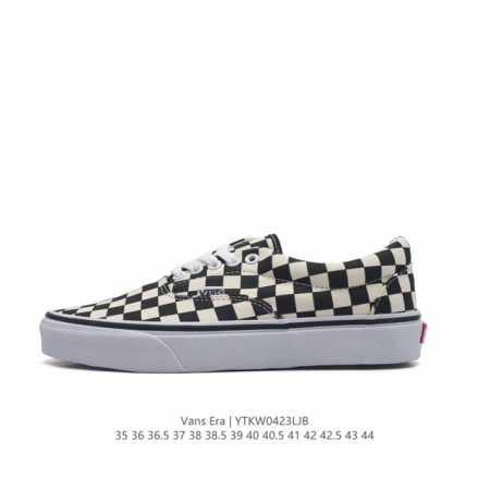Vans范斯新品era防滑耐磨 男女同款低帮板鞋 潮流休闲运动鞋 小白鞋 工艺：硫化1:1 重量1:1、真标、原钢印、材质标、鞋型标、合格证 类型：男女鞋 尺码 - 点击图像关闭