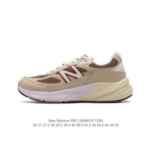 公司级 New Balance 新百伦 Nb990 真标带半码 新百伦m990系列 Nb经典休闲运动慢跑鞋 简约舒适百搭时尚复古老爹鞋。990系列是new Ba