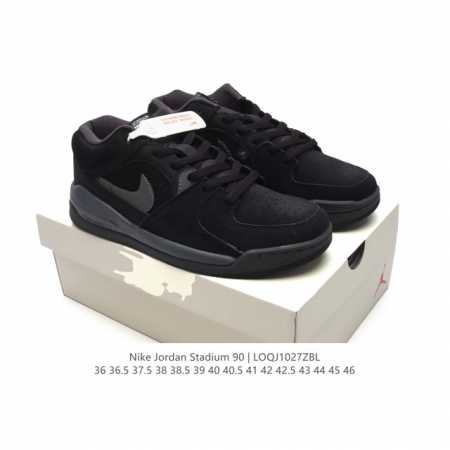 真标 耐克 Nike Air Jordan Stadium AJ90 潮流运动板鞋 aj90 FB2269-104 充满了对TinkerHathield 原创设 - 点击图像关闭