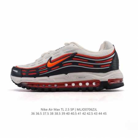 公司级 Nike耐克男女鞋 Cdg X Nike Air Max Tl 2.5 联名款复古风气垫跑鞋 缓震运动鞋 侃爷亲穿同款！鞋身自带大量 3M 反光细节，光 - 点击图像关闭