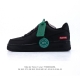 200 公司级【附赠送Logo清洁刷】Af1耐克 Nike Air Force 1 ‘07 Low 空军一号 厚底增高百搭休闲运动板鞋 原楦头原纸板 打造纯正空