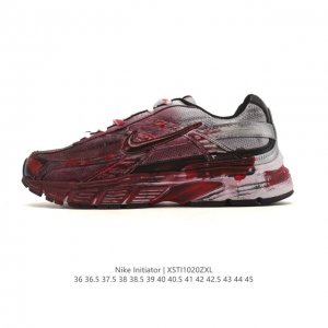 Ins爆火全新韩系古着风，回味经典 Nike 耐克Initiator Running创始者系列复古厚底增高老爹休闲运动舒适跑鞋。 货号：394055 尺码: 3