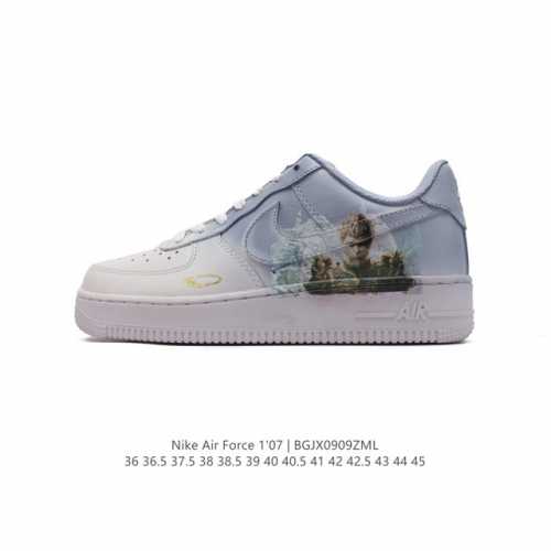 公司级 新款 悟空 Af1耐克 Nike Air Force 1 ‘07 Low 空军一号 气垫厚底增高百搭运动板鞋 原楦头原纸板 打造纯正空军版型，专注外贸渠