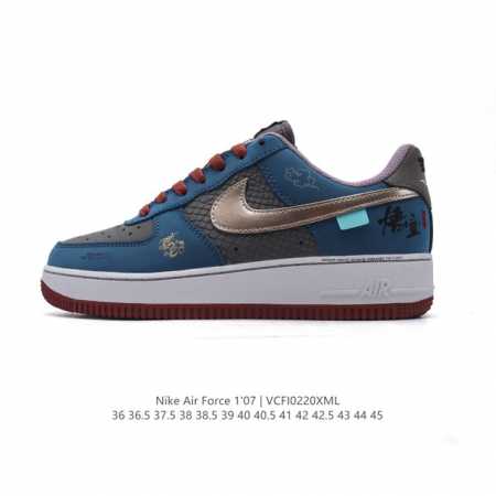 公司级 新款 Af1耐克 Nike Air Force 1 ‘07 Low 空军一号 黑神话悟空 限量版 龙年限定 气垫厚底增高百搭运动板鞋 原楦头原纸板 小白 - 点击图像关闭