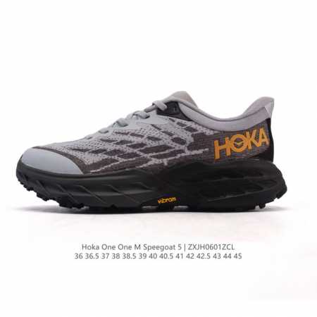 公司级 Hoka One One Speedgoat5 飞速羚羊5 飞速羚羊系列的第五代越野跑鞋男女士运动鞋，从众多用户反馈上来看，飞速羚羊 Speedgoat - 点击图像关闭