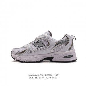 新百伦 Nb530 New Balance 530 复跑古鞋nb530这鞋双确实是nb家经复典古款式之一，以全科新技诠释，成打功造530鞋款。鞋面保在持530基