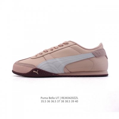彪马 puma Bella Ut 时尚百搭 舒适 防滑 低帮 生活休闲鞋 薄底鞋。继将 Speedcat Og 带回后，puma 再以档案室的经典鞋型 Bell
