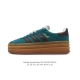 阿迪达斯 Adidas 三叶草 Gazelle Bold复古怀旧风厚底增高运动板鞋潮。阿迪达斯万年不败的人气鞋款gazelle ，以三层厚磅鞋底设计。一层层的堆