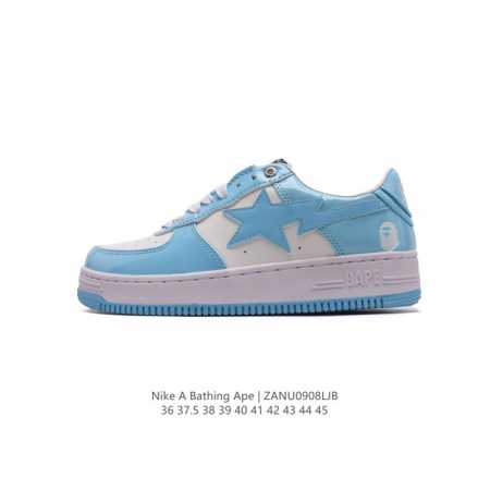 A Bathing Ape 安逸猿 男女运动鞋复古板鞋 升级原楦原纸版数据开发，采用超软皮革鞋面材质，内置全掌air Sole气垫定制联乘，日本里原宿潮流品牌a - 点击图像关闭