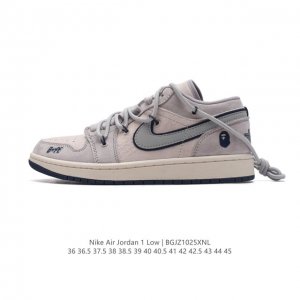 公司级Nike Air Jordan 1 Low AJ1乔1低帮休闲板鞋 同步官方配色 市场唯一独家头层皮打造 原鞋原档案开发 原厂皮料 原档冲孔鞋头 正确满胶