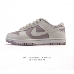 耐克 Nike Dunk Low Retro 运动鞋复古板鞋。作为 80 年代经典篮球鞋款，起初专为硬木球场打造，后来成为席卷街头的时尚标杆，现以经典细节和复古