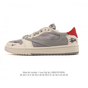 公司级 真标 耐克 Nike Air Jordan 1 Low Og Sp Military Blue Aj1乔1倒勾 2025年新款 低帮篮球鞋 Aj1 乔丹