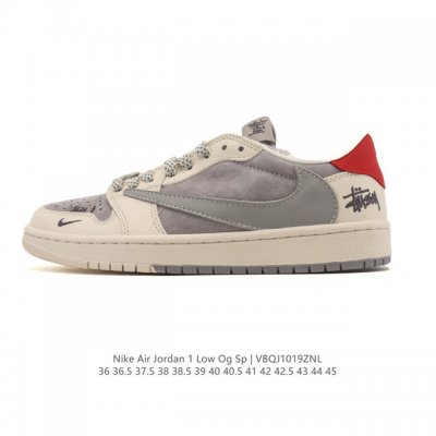 公司级 真标 耐克 Nike Air Jordan 1 Low Og Sp Military Blue Aj1乔1倒勾 2025年新款 低帮篮球鞋 Aj1 乔丹