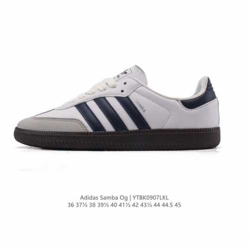 阿迪达斯 德训鞋 Adidas Originals Samba Og Shoes 经典运动鞋小白鞋 T头鞋 男女士板鞋 彰显休闲摩登风情的时尚经典鞋。它诞生于5