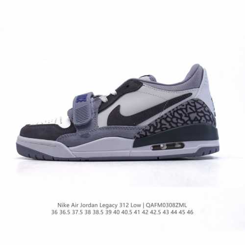 220 【公司级】耐克 Aj 乔丹 Air Jordan Legacy 312 低帮运动鞋 Aj312 乔312百搭篮球鞋 酷炫混搭，谁人不爱？Air Jord