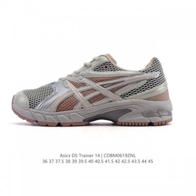 新品公司级 Asics亚瑟士男女通用复古运动休闲运动鞋 老爹鞋 Gel-Ds Trainer 14 时尚运动：Temptation Vacation X Asi