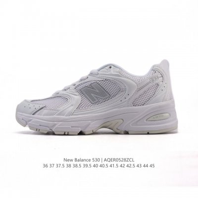 真标 新百伦 Nb530 New Balance 530 复跑古鞋 厚底增高老爹鞋 缓震运动慢跑鞋。Nb530这鞋双确实是Nb家经复典古款式之一，以全科新技诠释